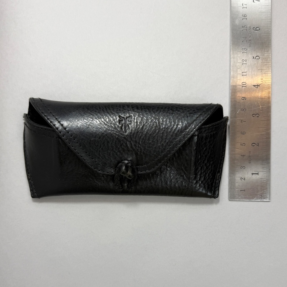 FRYE Black Leather Sunglass Case - Picture 6 of 7